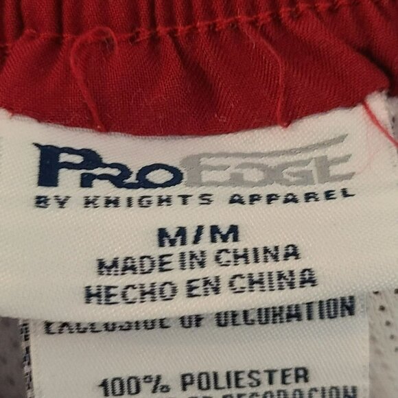 Pro Edge Men's Swimsuit Board Shorts Striped Red, White and Blue Size M - Picture 7 of 9